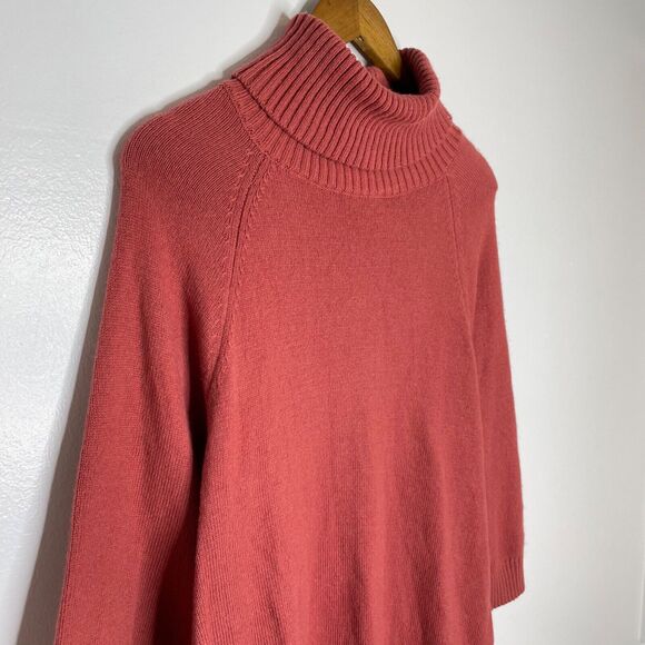 Soft Surroundings 3/4 Sleeve Turtle Neck Pull Over Sweater Size Small Women’s - Picture 4 of 11